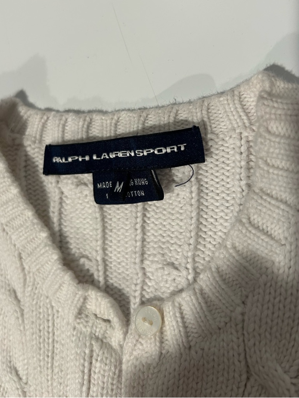 Ralph Lauren Sport Cable Knit Cardigan - Picture 14 of 16